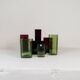 Mid-Century Collection of Seven "Ice" Vases by Gullaskruf, Sweden, 1960s