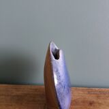 Blue ceramic lentil vase