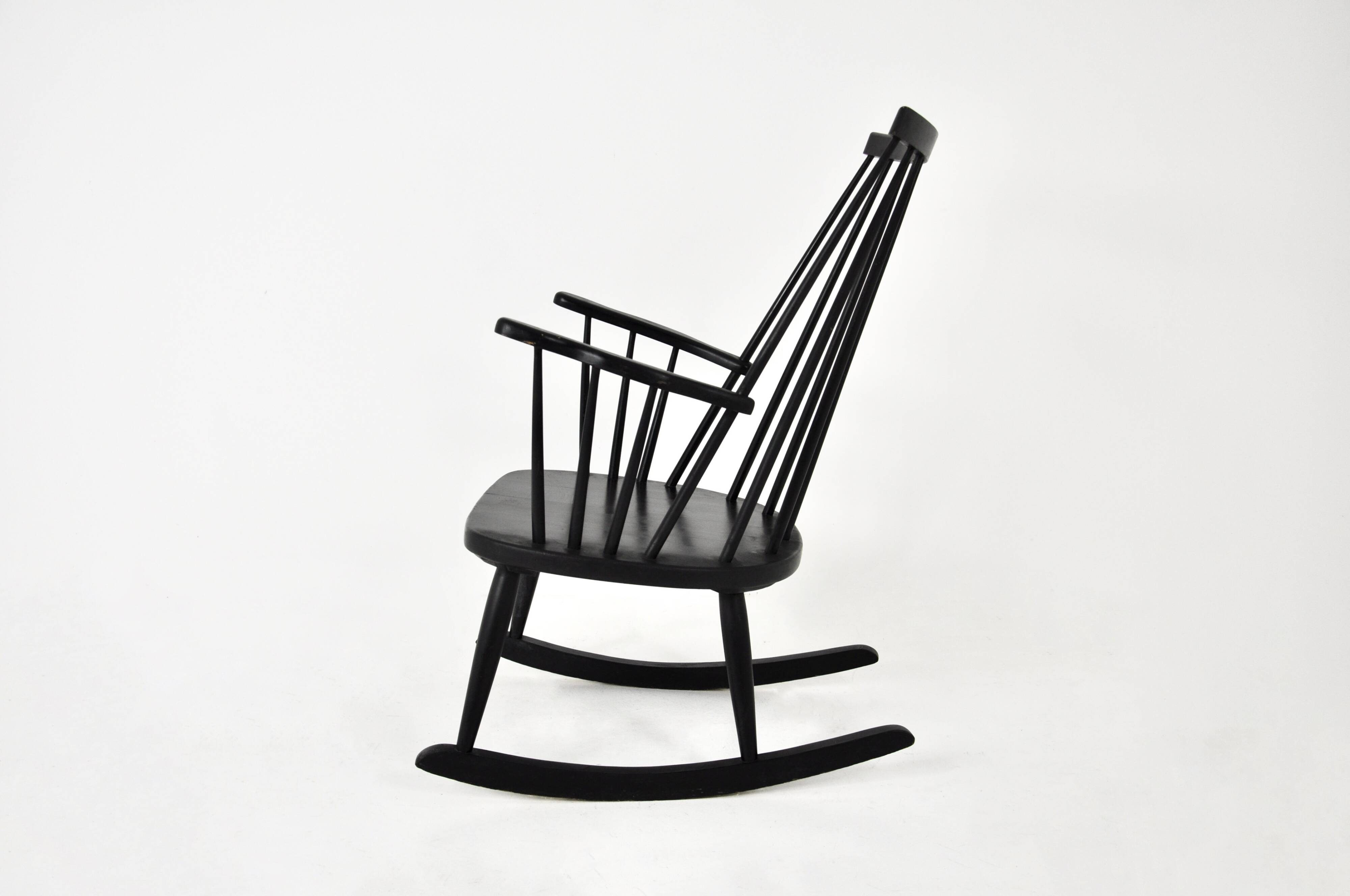 Rocking chair by Lena Larsson for Nesto, 1960s