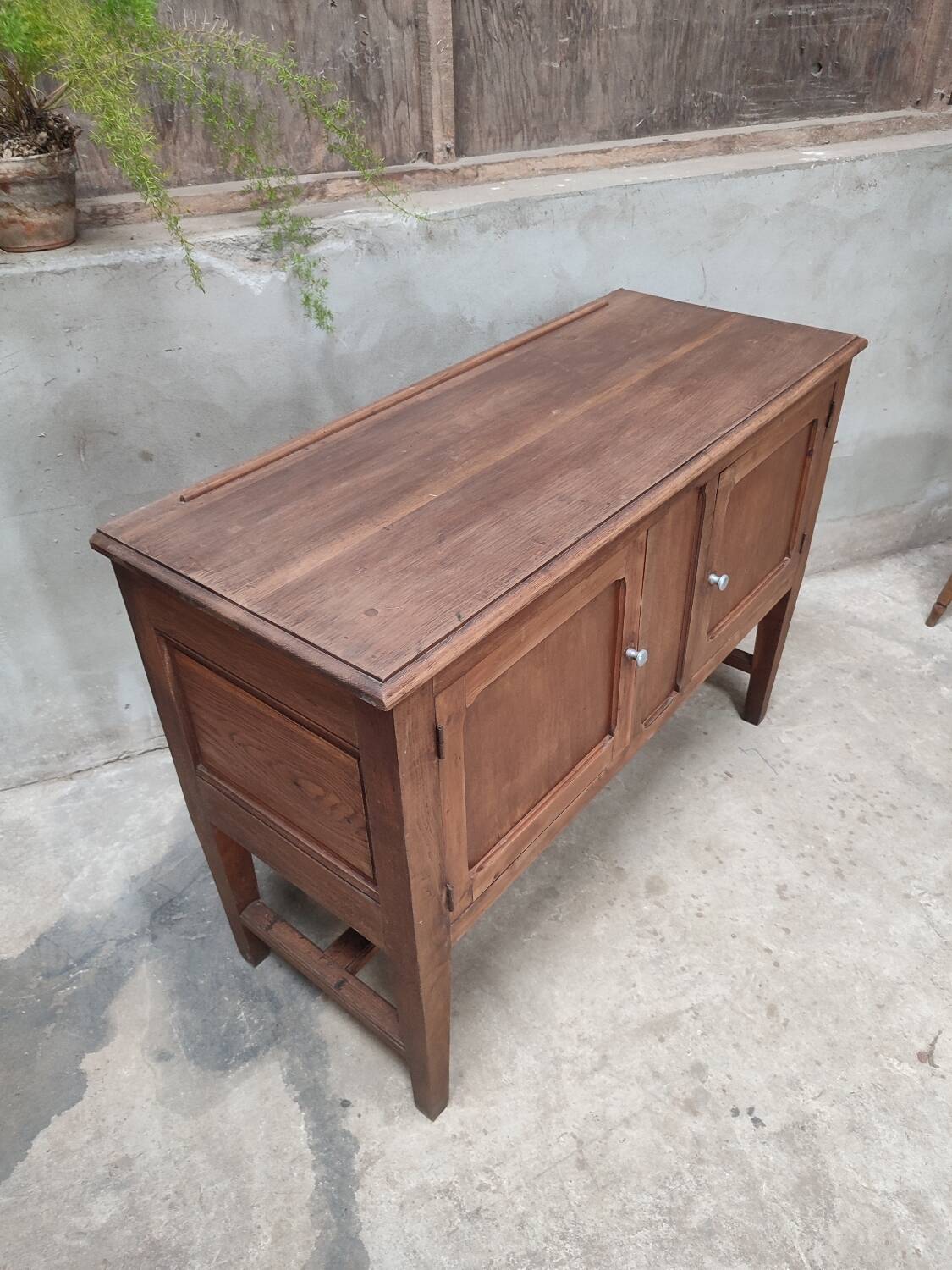 50s oak sideboard