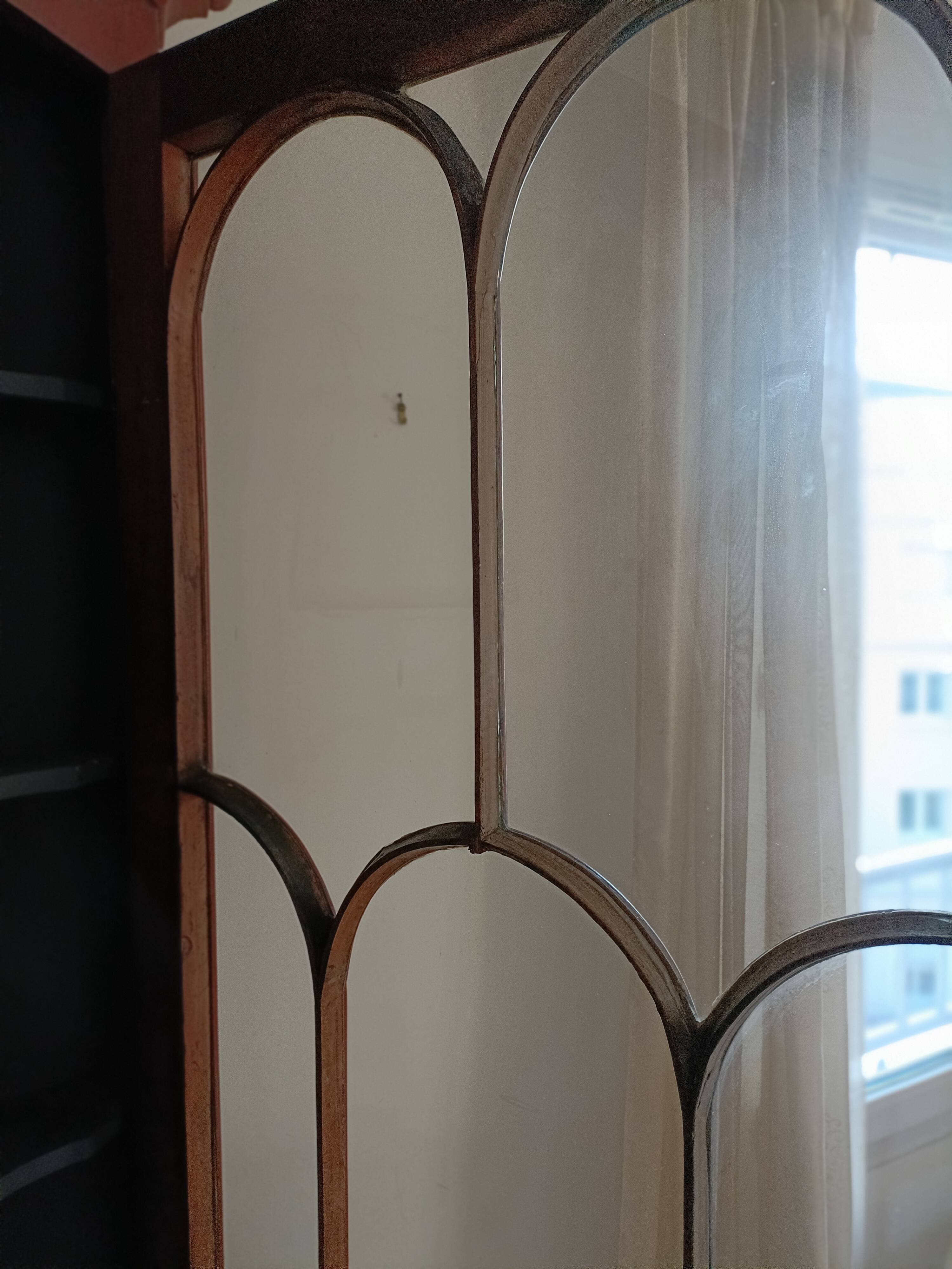 Corner cabinet, early 20th century corner display cabinet