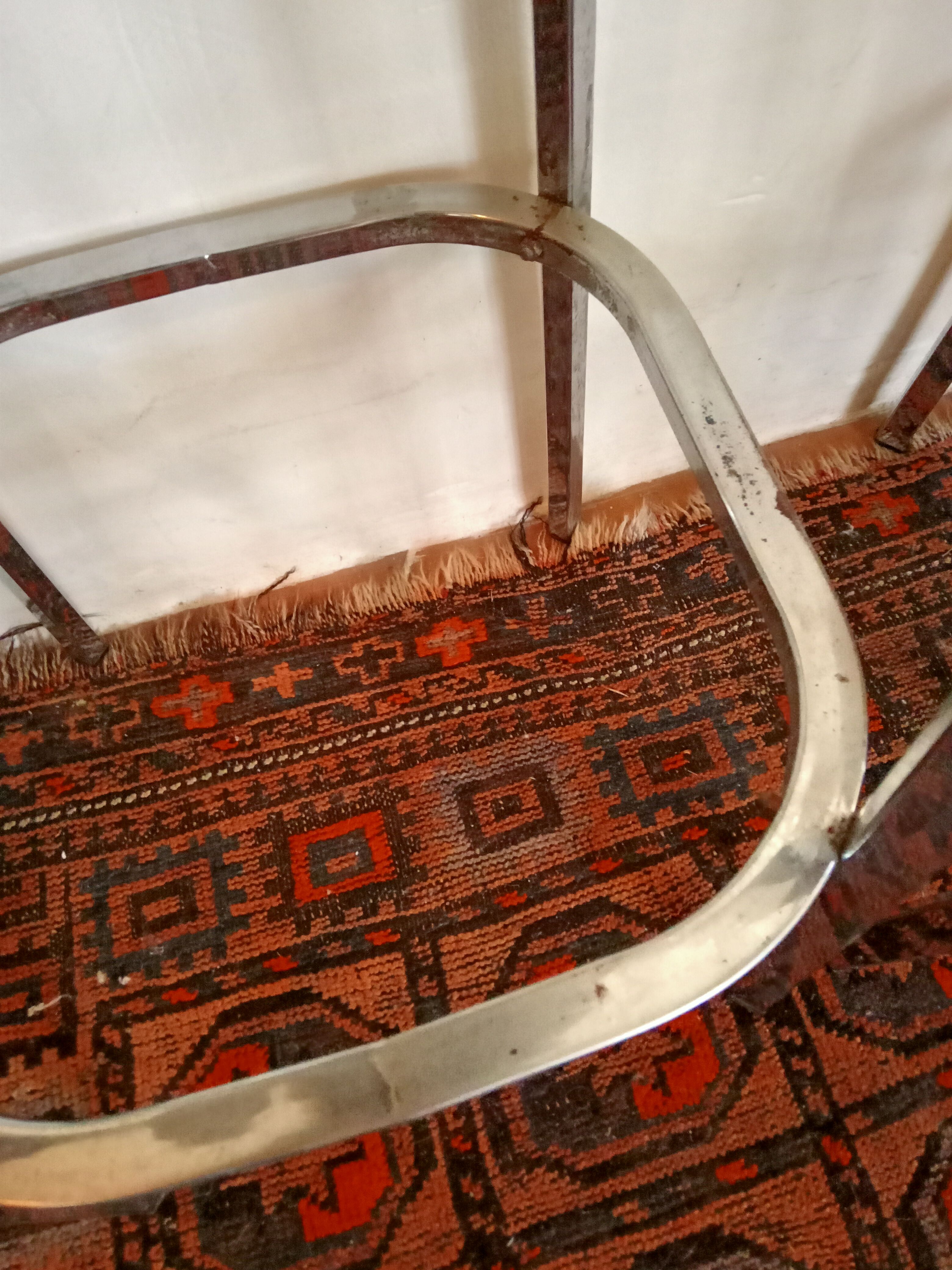 Set of three vintage bar stools