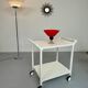 Desserte à roulette scandinave design Claesson Koivisto Rune Swedese, années 90