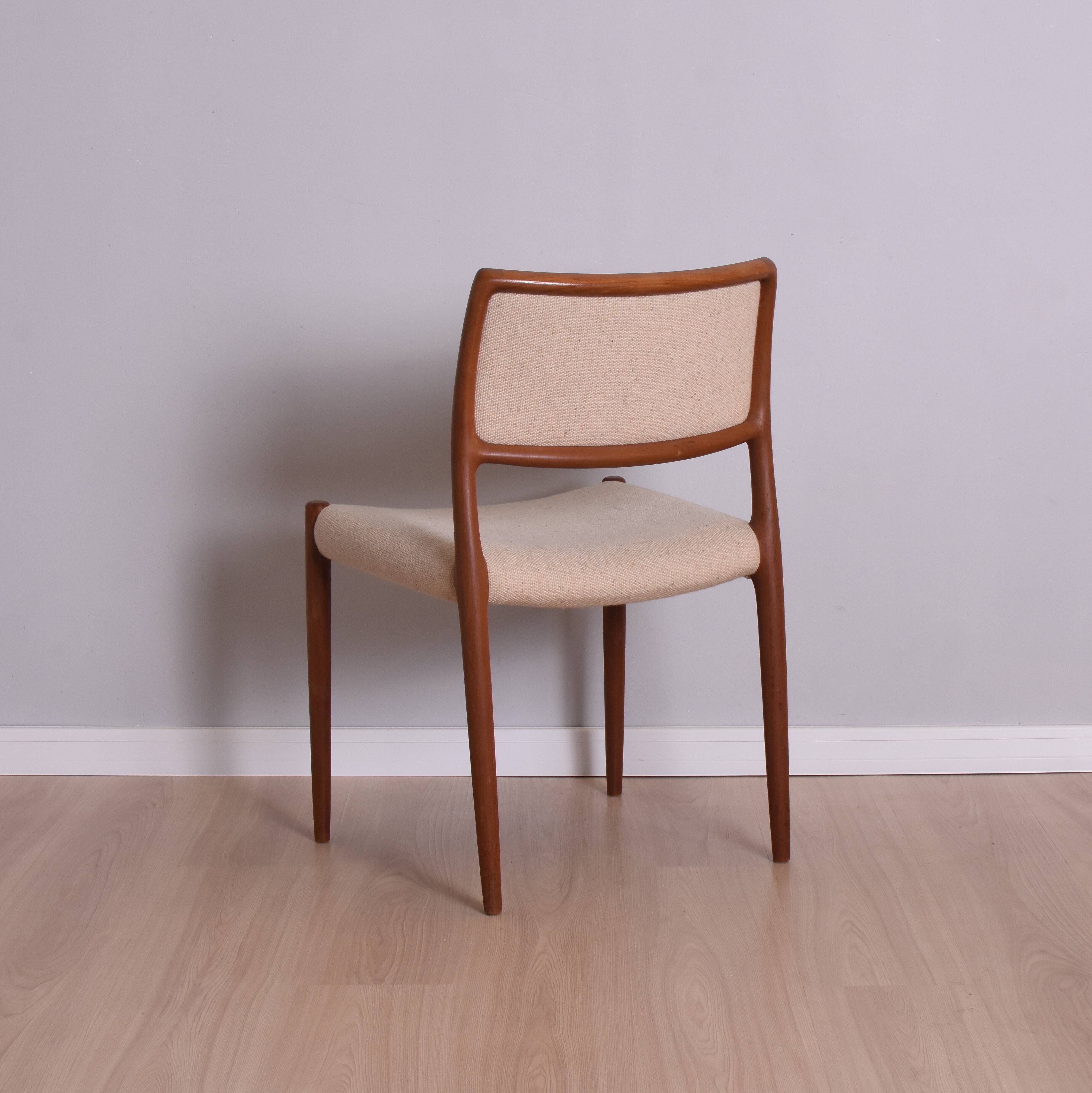 Chair by N.O. Møller for J.L. Møllers Møbelfabrik, Denmark, 1950s