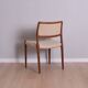 Chair by N.O. Møller for J.L. Møllers Møbelfabrik, Denmark, 1950s