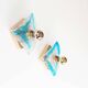 Pair of 1970's Murano Glass Wall Sconces by AV Mazzega