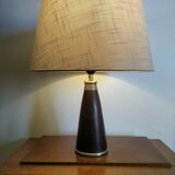 Tadelakt lamp wood color