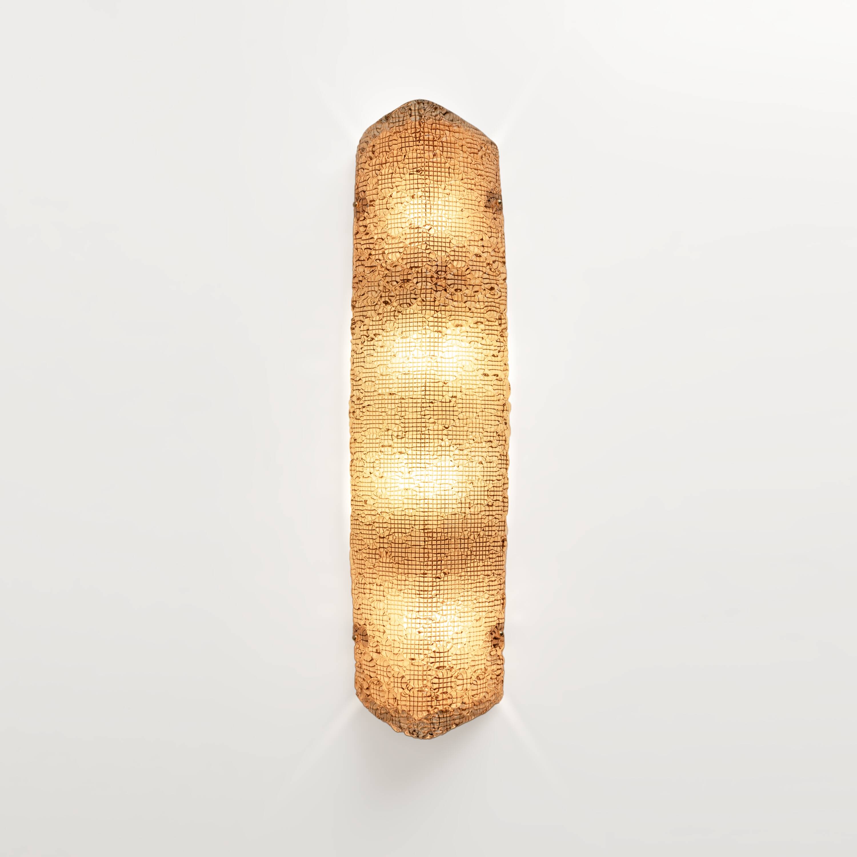 Pair of Modern Murano Glass Bubble Wall Sconces