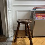 Tripod wooden stool