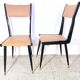 Pair of Carlo De Carli style chairs, Italy 1950s