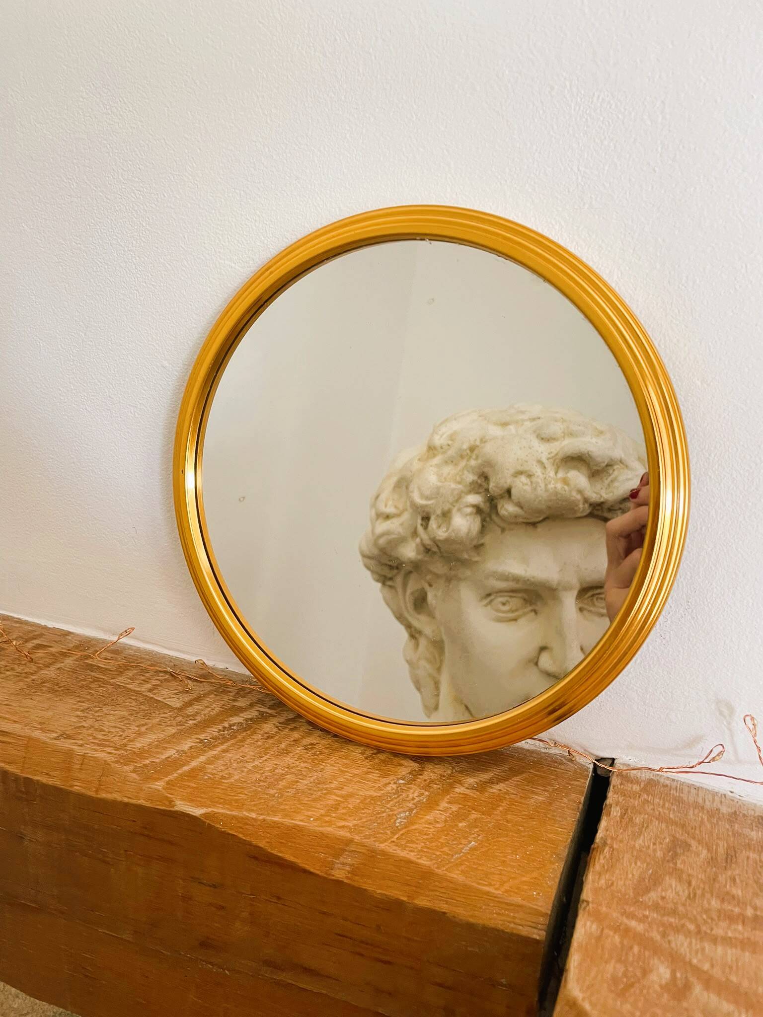Miroir doré vintage