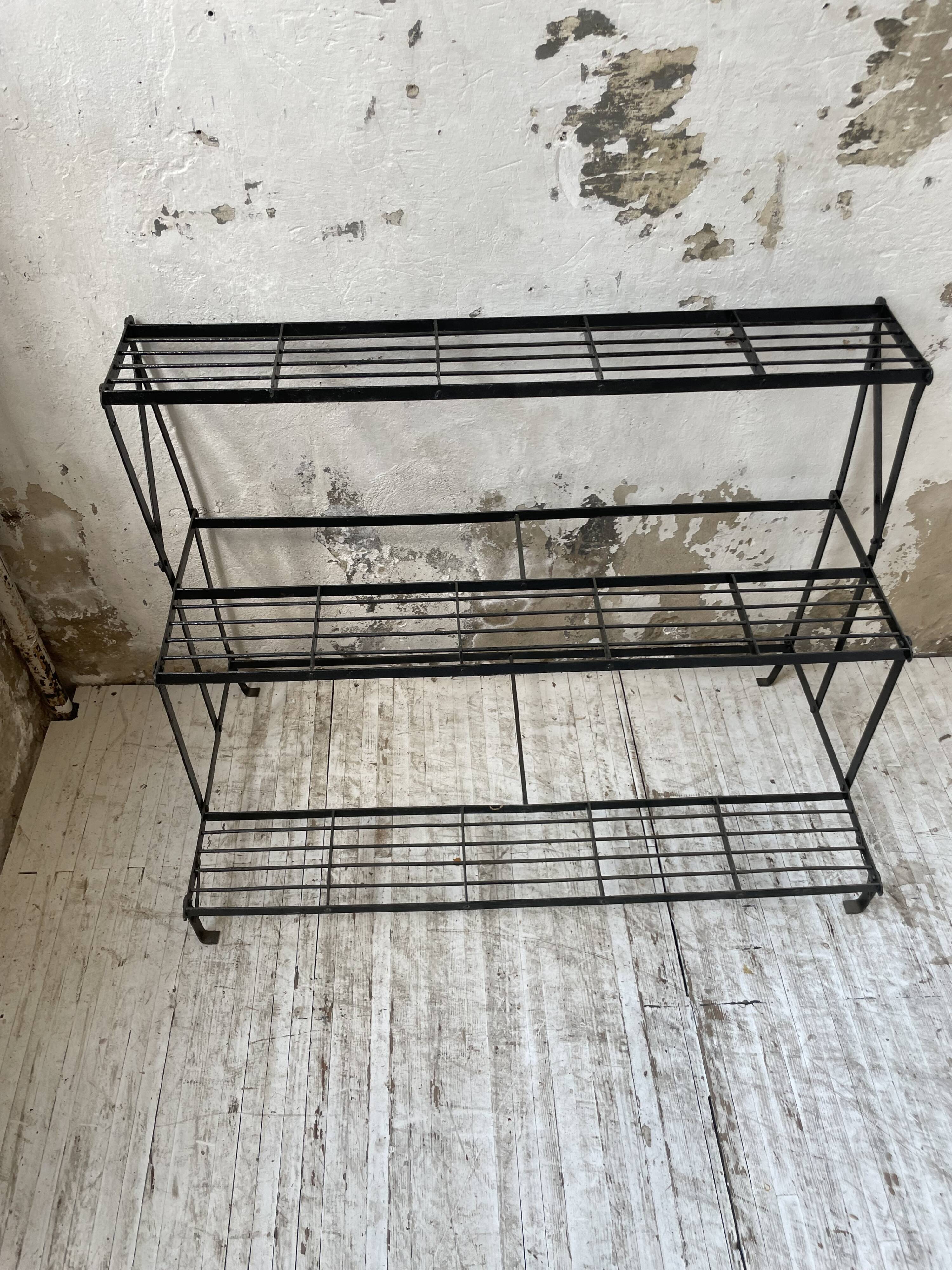 Plant holder florist metal staircase