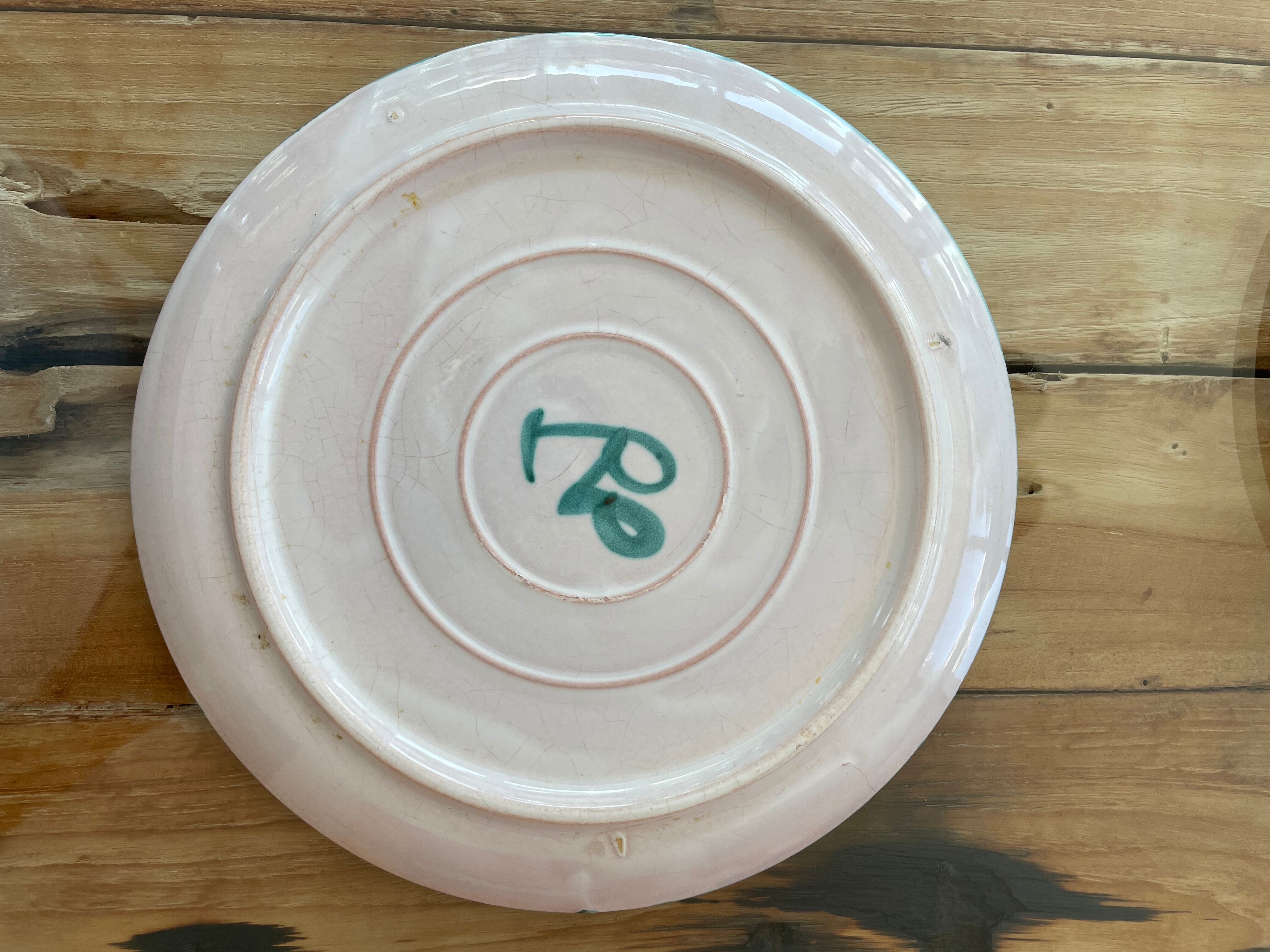 Set of 5 plates Robert Picault