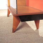 Buffet vaisselier en merisier clair vers 1950