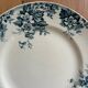 Series of 3 old flat plates “Terre de Fer”