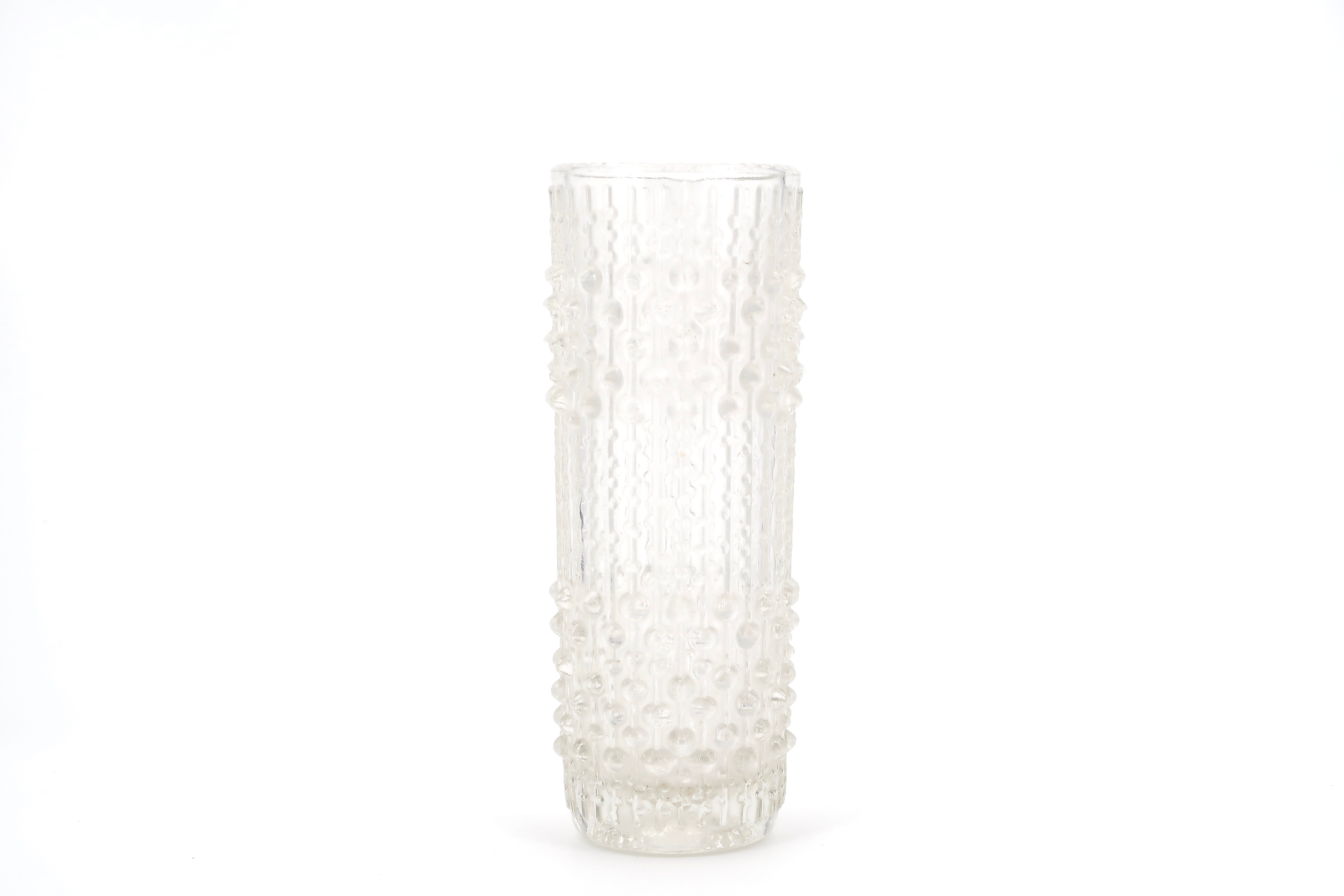 Vase by Frantisek Peceny 70s, Czech glassware