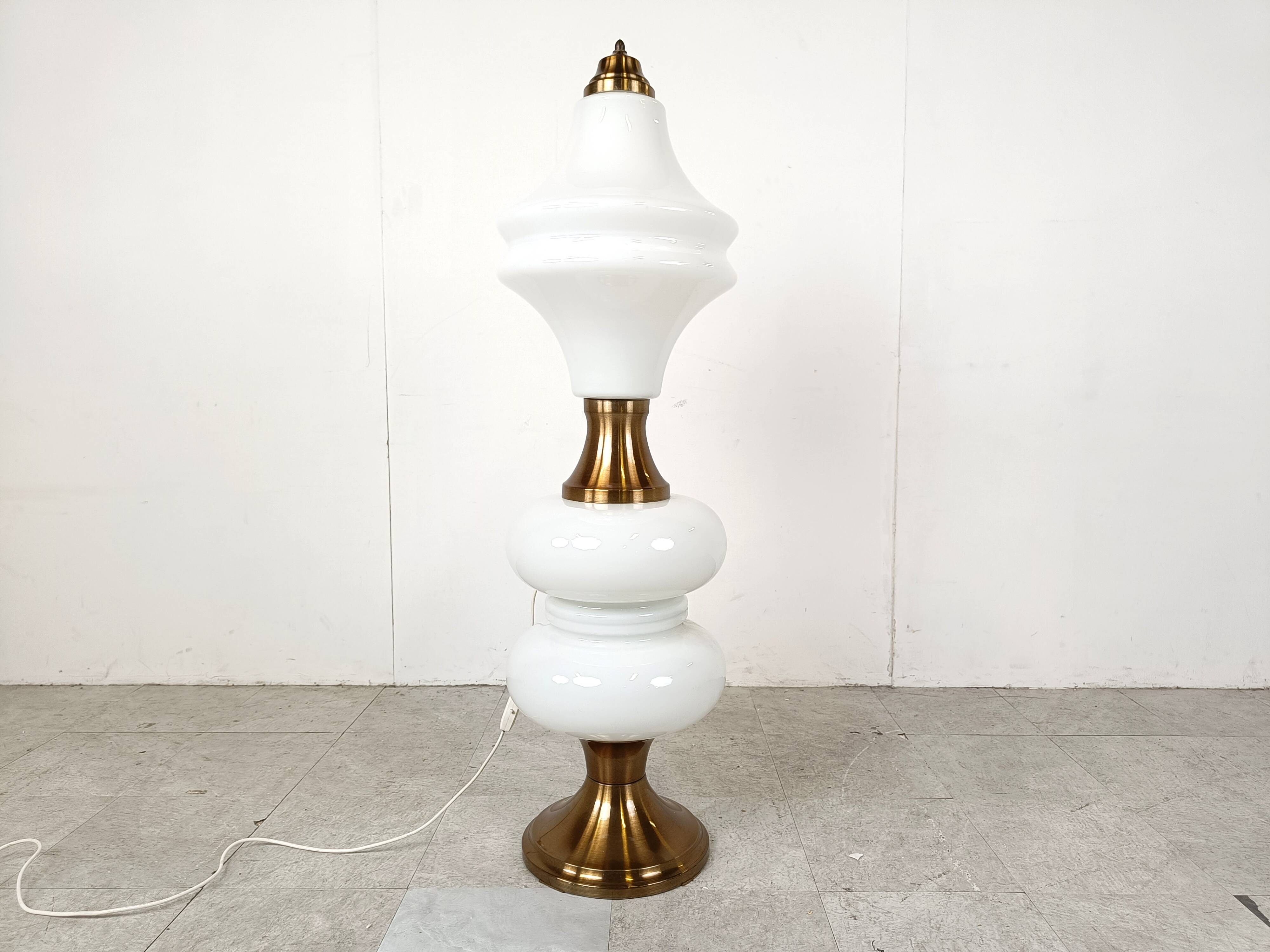 Vintage floor lamp by Mazzega, 1960s