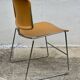 Max Stacker chairs, US design, 1970-80, chromed metal and orange plastic