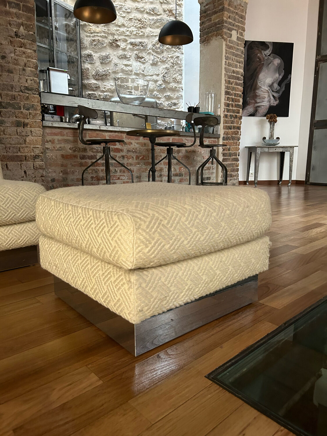 Salon "California" Jacques Charpentier, edition "Flat", France 1970