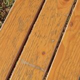 Vintage school bench 2 meters