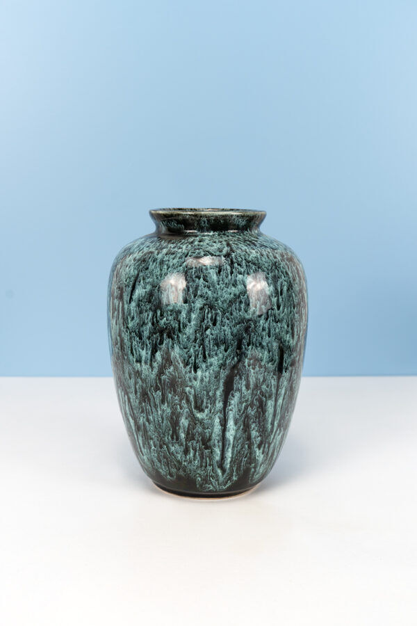 Marbled vintage vase