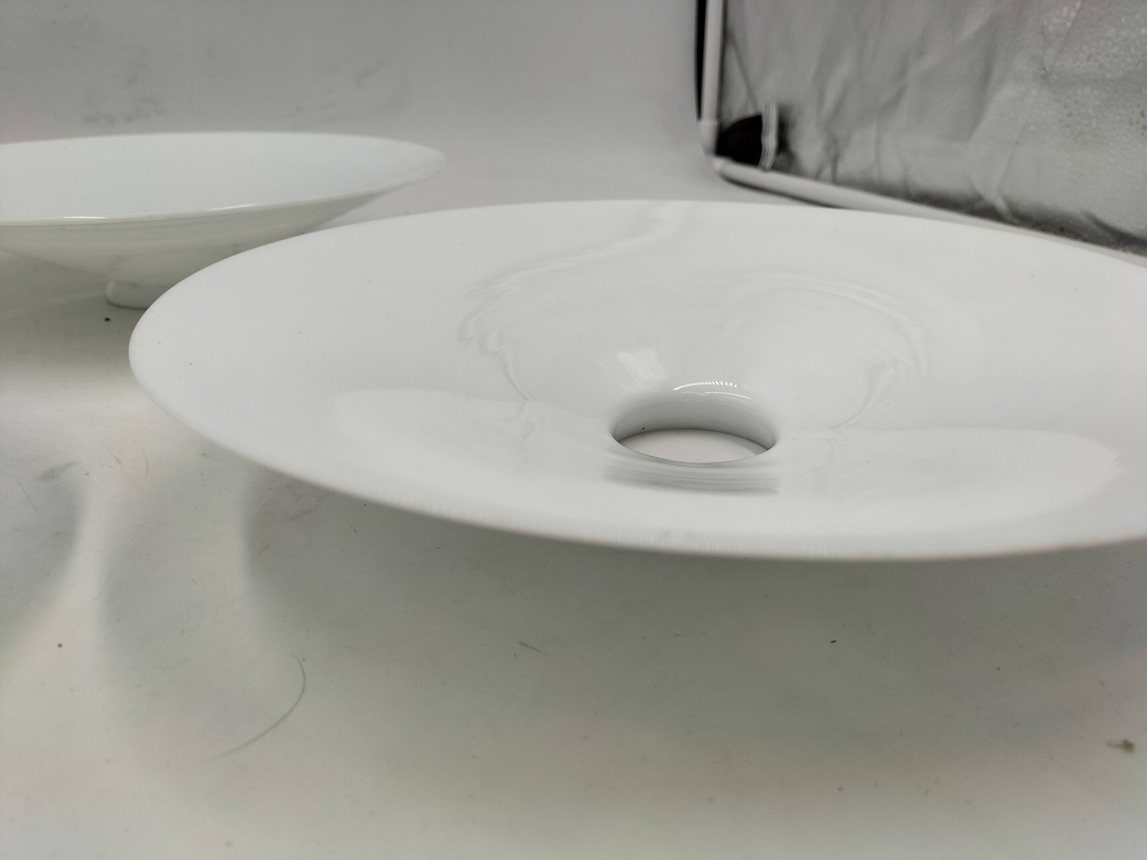 Opaline pendant lights