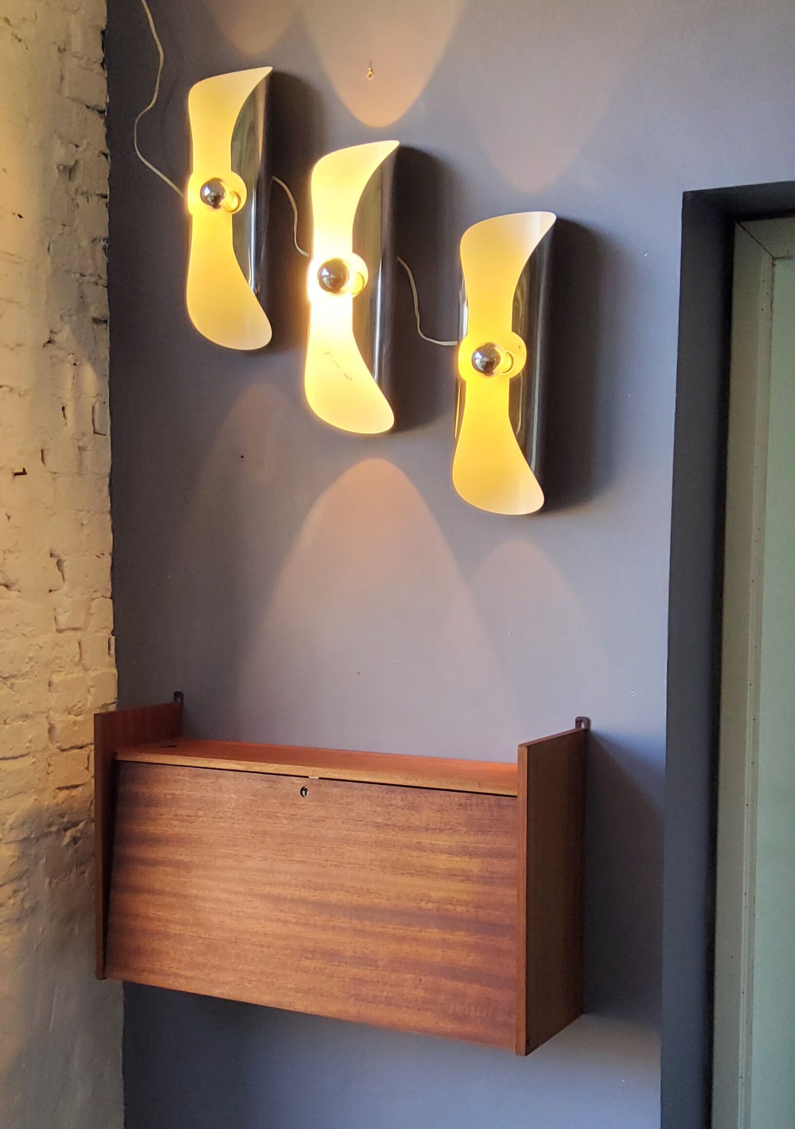 Vintage wall lamps