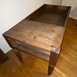 Table pétrin dauphinois en noyer