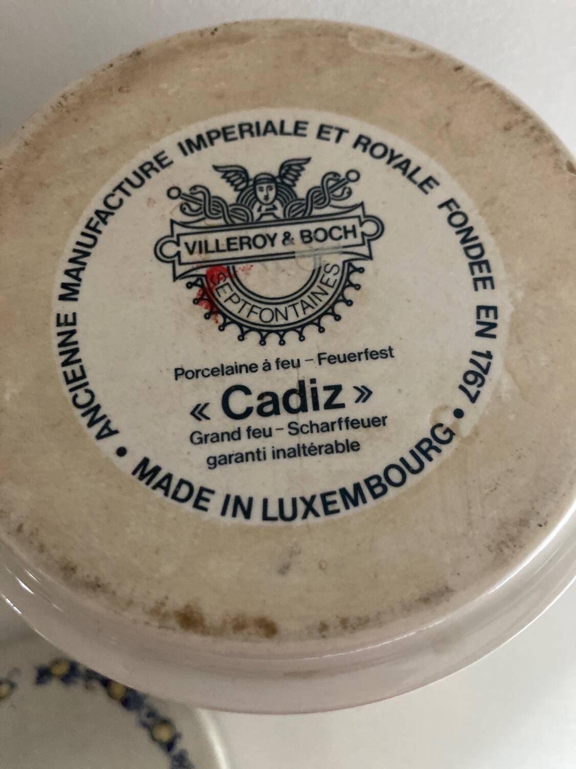 Théière Villeroy & Boch Cadiz