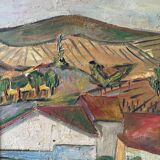 Signed landscape