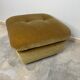 Pouf coffre en velours