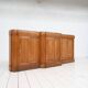 French vintage Art Deco bar in walnut and marble, 1920.