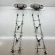 Pair of Scintilla Suspensions by Livio and Pier Giacomo Castiglioni Fontana Ar