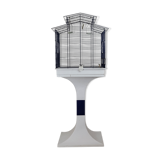 Vintage freestanding birdcage