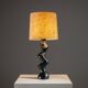 Sculptural wooden Typ 42 table lamp by Temde