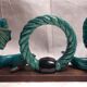 Double ceramic candle holder