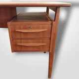 Bureau en teck par Gunnar Nielsen Tibergaard pour Tibergaard, Danemark, 1960s