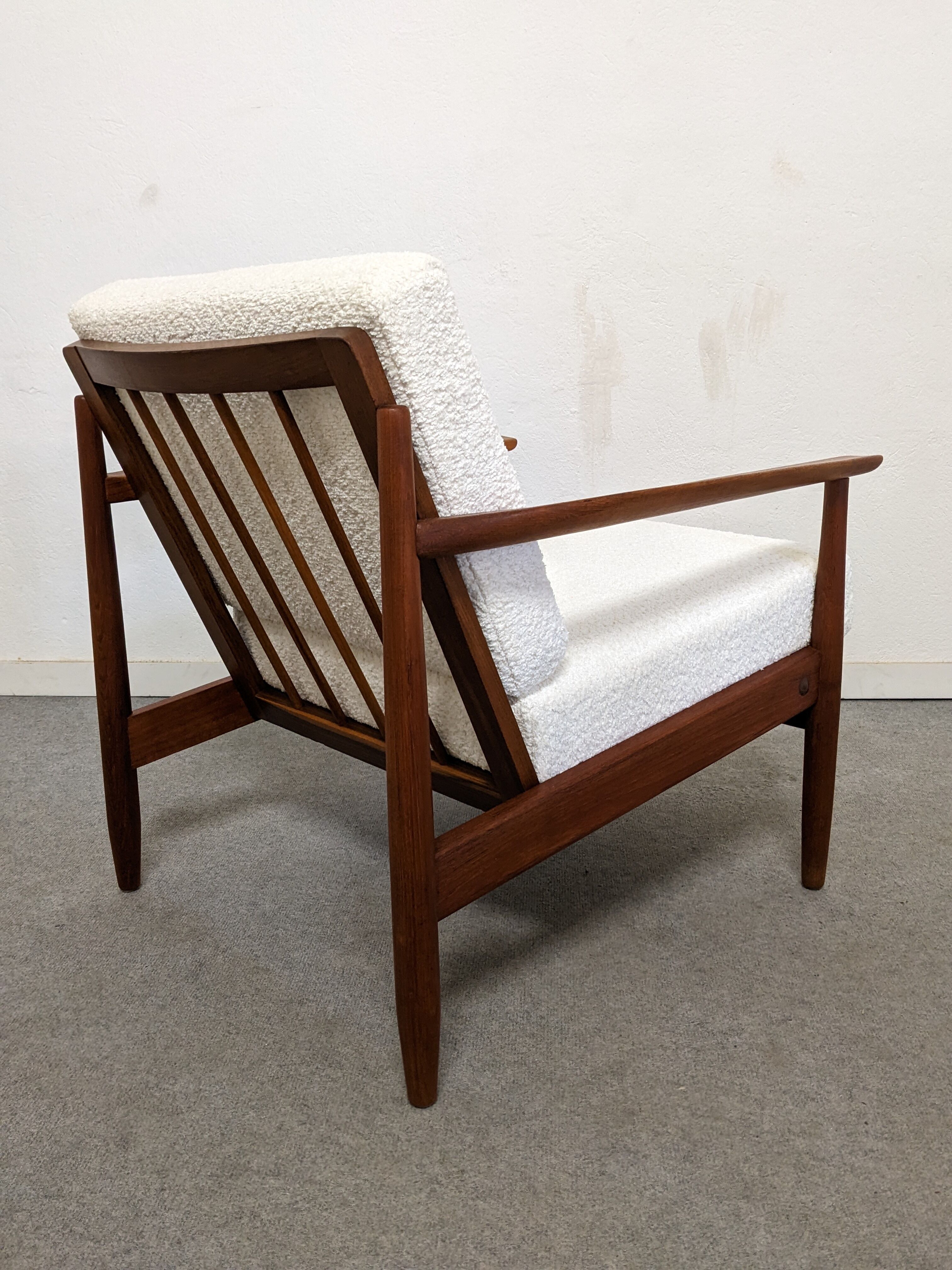 Pair of Danish teak armchairs from the 50s/60s