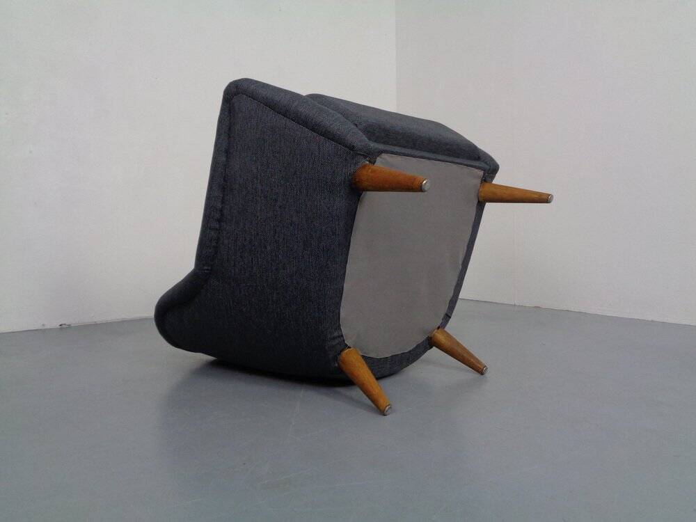 Mid-Century French Club Chair, 1950s