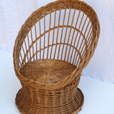 Child rattan armchair