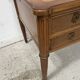 Louis XVI style walnut desk from the late 19th century.