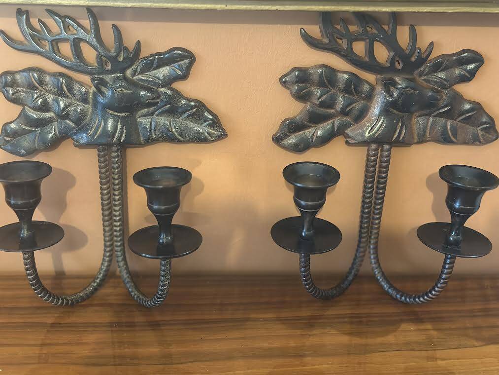 Wall sconces / candle holders