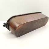 Copper planter and wrought iron handle