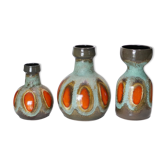 Lot de 3 vases années 1960 Dumler & Breiden