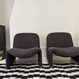 Pair of Alky Giancarlo Piretti armchairs