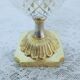 Medici vase in crystal, bronze and brass gilded height 15cm