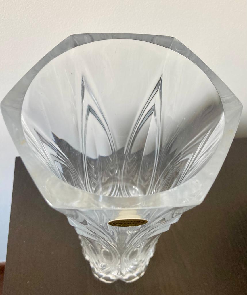 Arques crystal vase model Châtelet