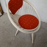 Scandinavian circle armchair