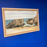 Vintage Quiberon Painting