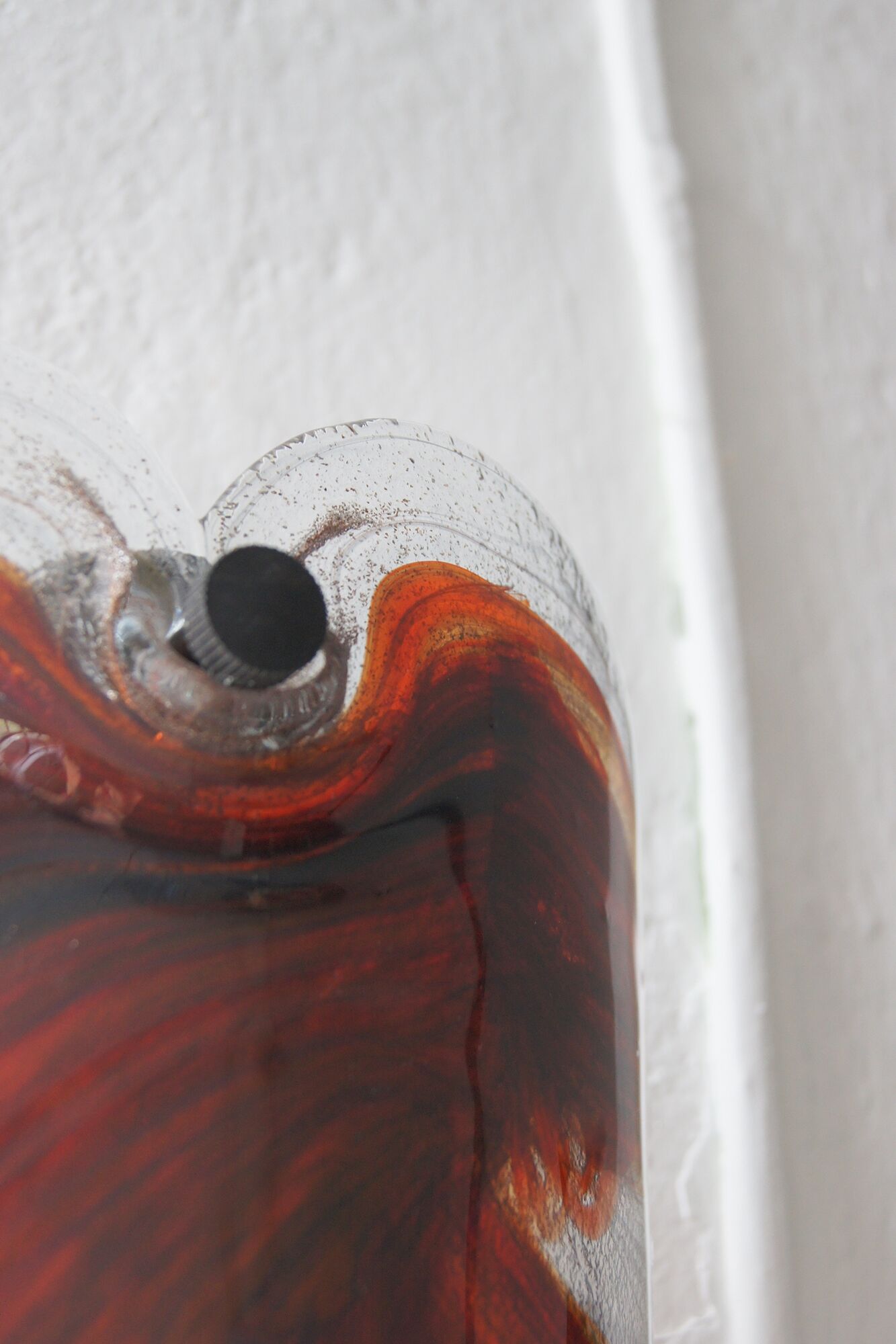 Vintage Glass Sconces by Per Lutken for Holmegaard, 1970s, Set of 2